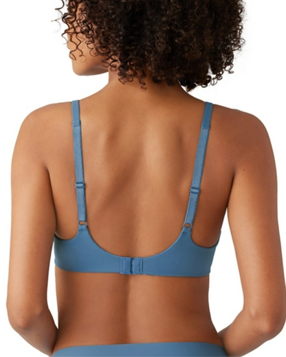 Wacoal How Perfect Wire Free T-Shirt Bra - 852189 - Provincial Blue