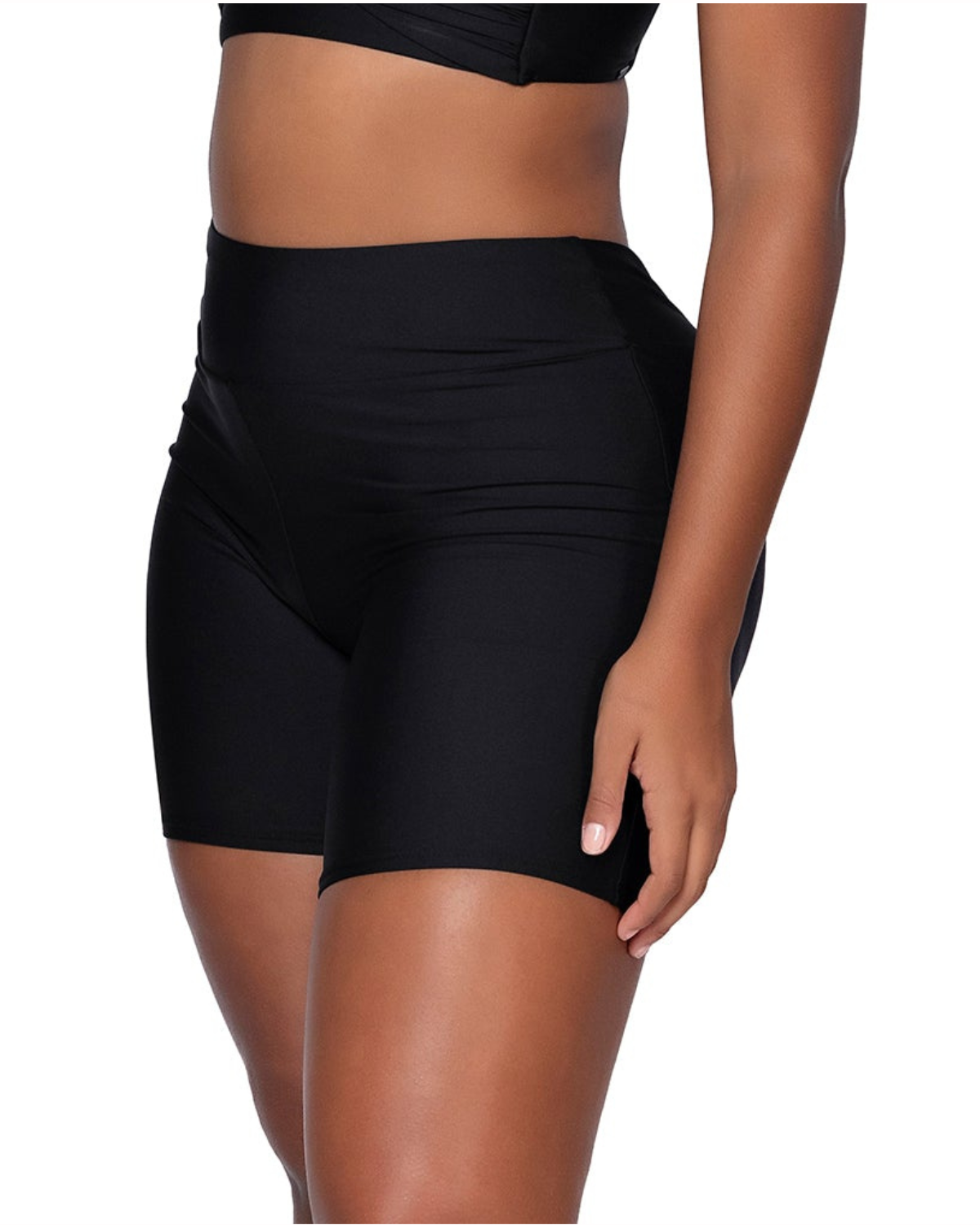 Sunsets Solids Bayside Biker Short (More colors available) - 924B