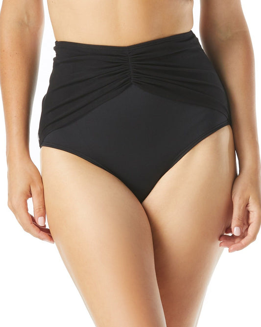 2024 Coco Reef Classic Solids Diva High Waist Bikini Bottom - U95143