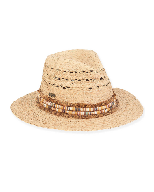 Sun N Sand Rotuma Wheat Straw Safari Hat - HH2949