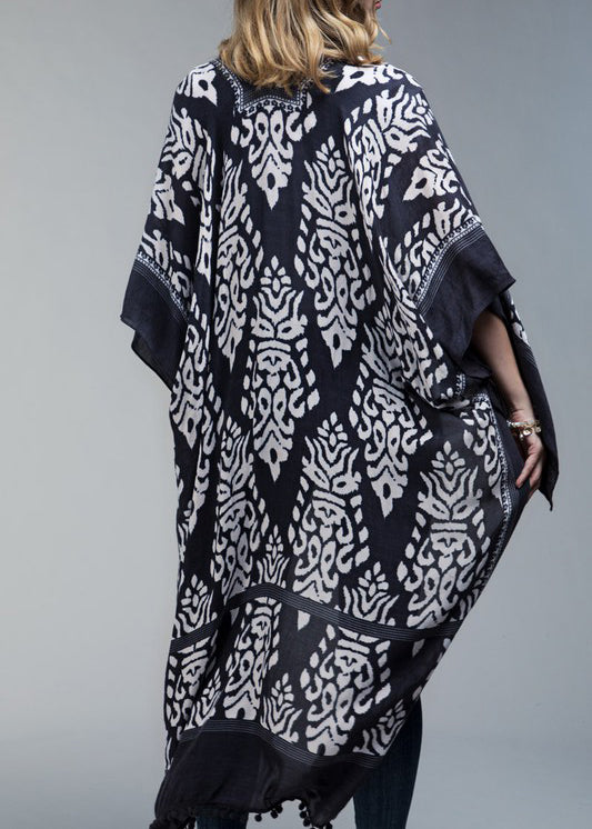 2022 Urbanista Damask Print Kimono (More colors available)