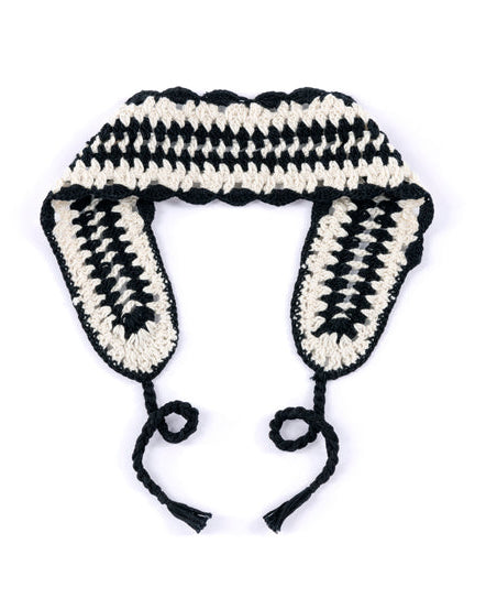 2023 Shiraleah Luna Crochet Head Scarf (More colors available) - 2-Bl-001