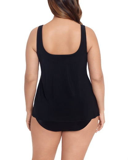 2022 Miraclesuit Women's Solid Ursula Tankini Top (More colors available)