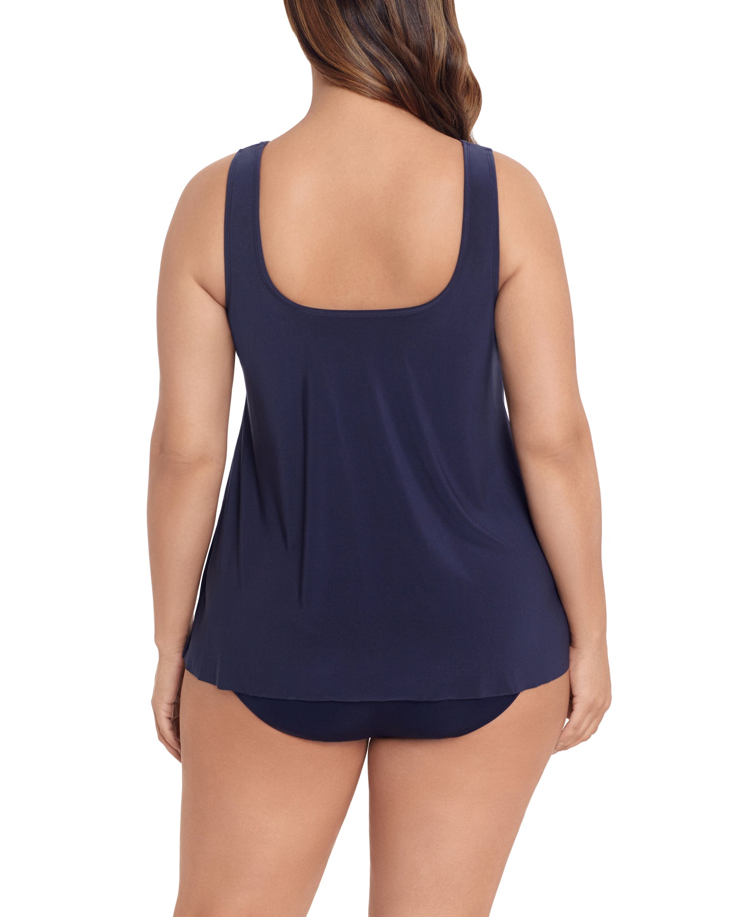 2022 Miraclesuit Women's Solid Ursula Tankini Top (More colors available)