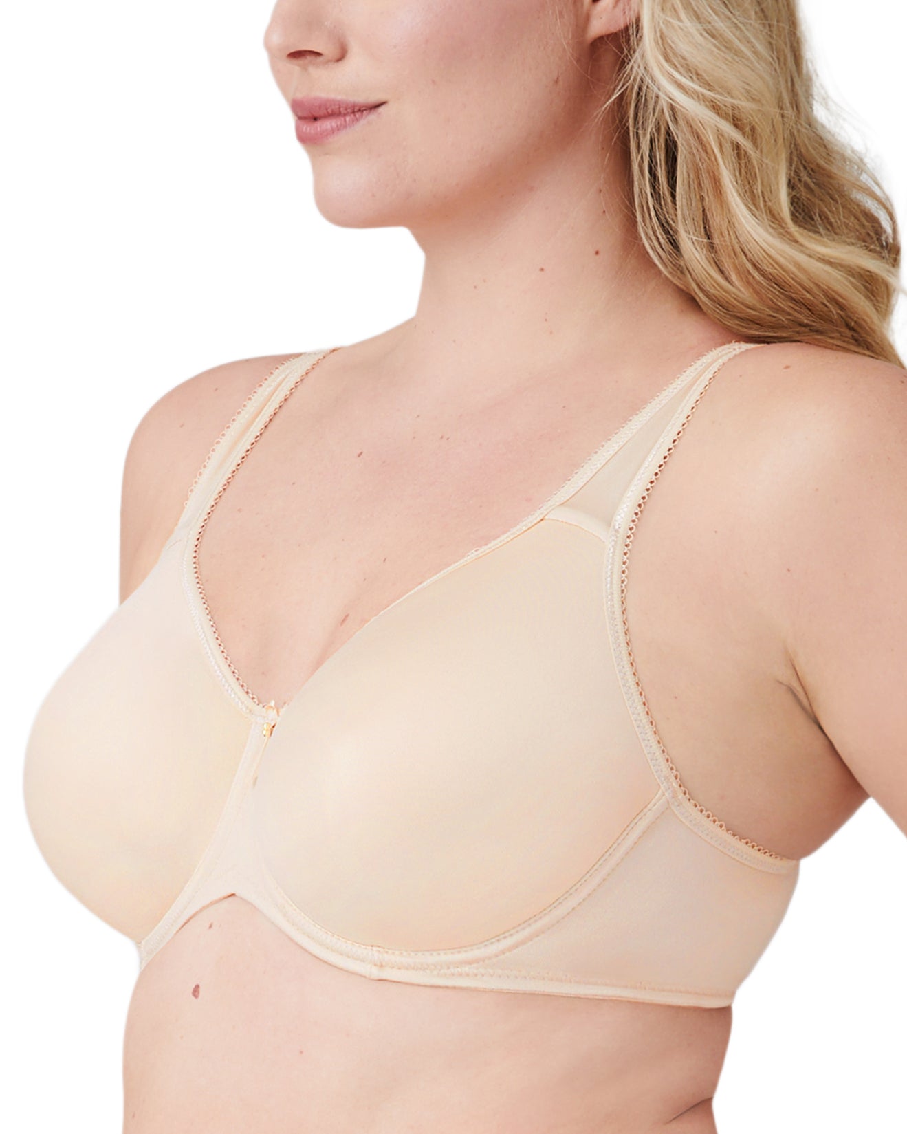 Wacoal Women's Full Figure Spot On Seamless Underwire Bra, Naturally Nude,  38H : : Clothing, Shoes & Accessories