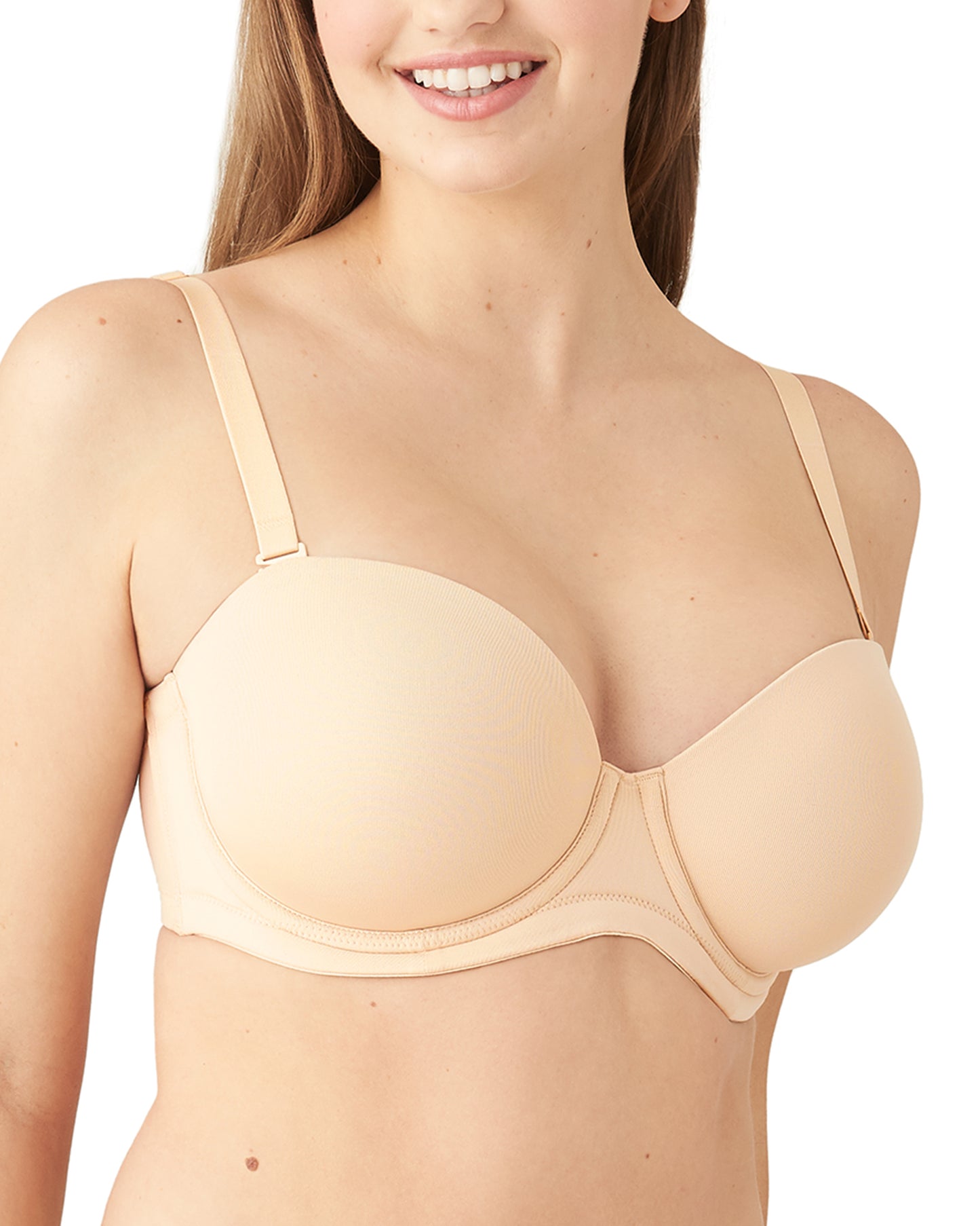 Wacoal Red Carpet Strapless Underwire Bra (More colors available) - 854119 - Natural Nude