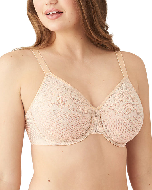 Wacoal Visual Effects Minimizer Underwire Bra (More colors available) - 857210 - Sand