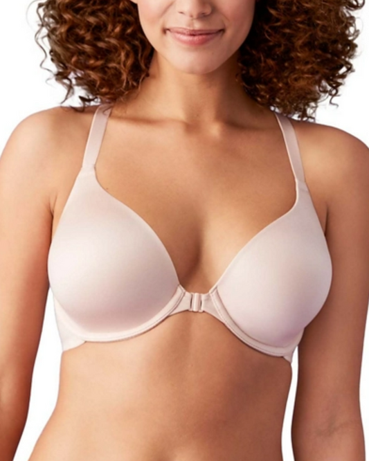 B. Tempt'd By Wacoal Future Foundation Wire-Free T-shirt Bra with Lace  (More colors available) - 952253 - Indigo Blue