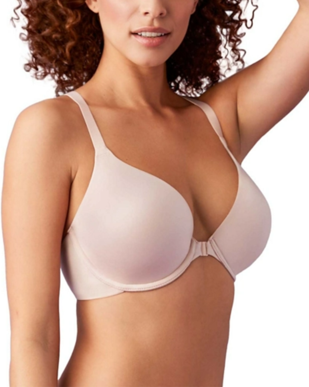 Wacoal Women's Front Close T-Back Bra - 32C Toast : : Fashion