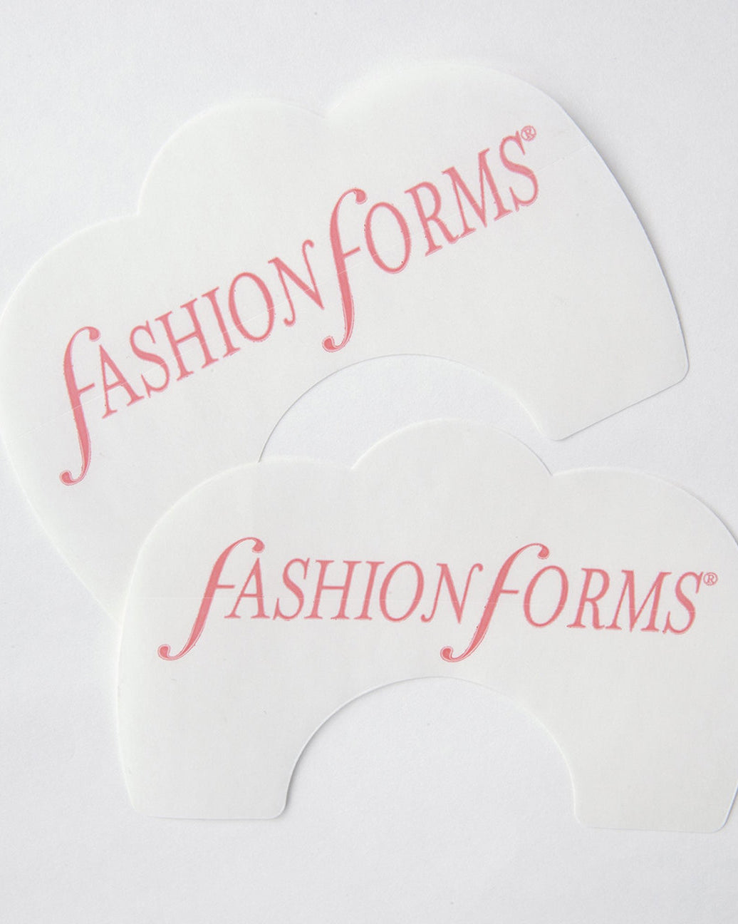flat lay of lift up clear breast tape